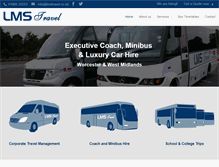 Tablet Screenshot of lmstravel.co.uk